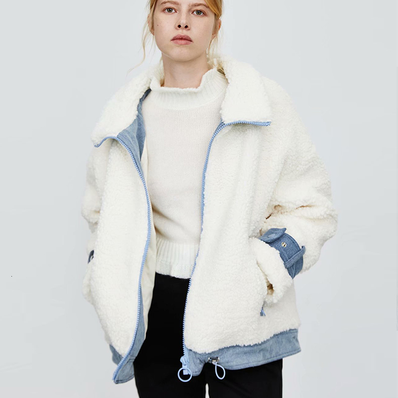 2021 New Autumn Winter Women Lamb Wool Jackets Zipper Big Pocket Thick Warm Cashmere Jacket Casual Girls Long Sleeves Streetwear Kodg
2021 New Autumn Winter Women Lamb Wool Jackets Zipper Big Pocket Thick Warm Cashmere Jacket Casual Girls Long Sleeves Streetwear Kodg