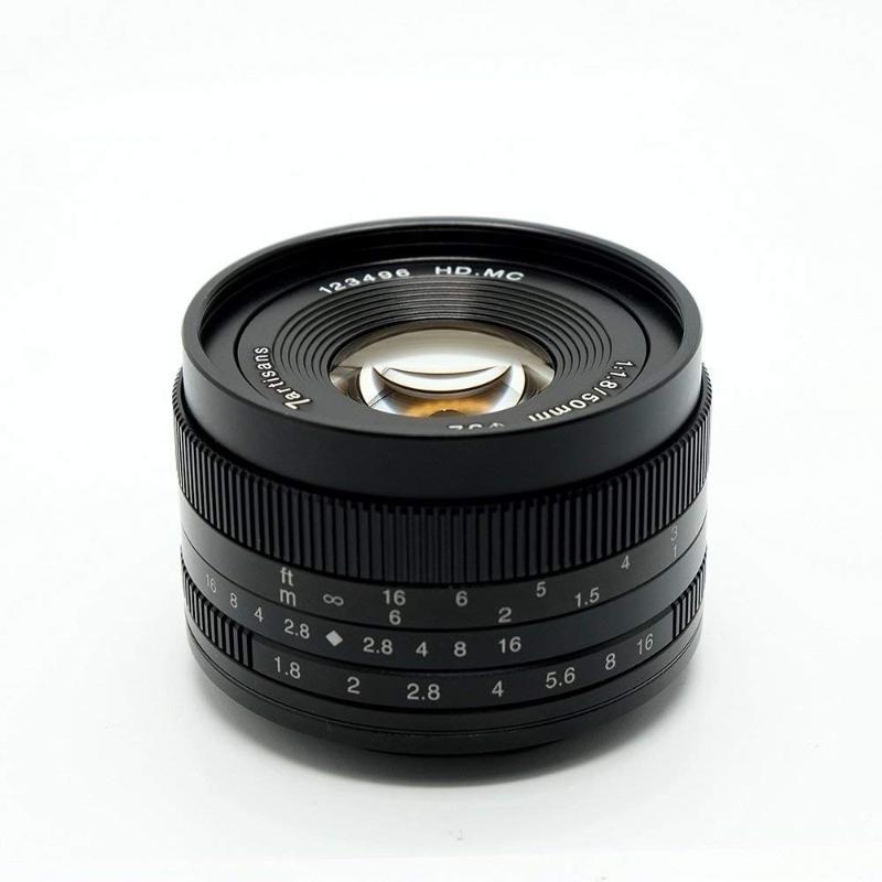 7artisans 50mm f1.8 Large Aperture Portrait Manual Focus Micro Camera Lens Fit for Canon eos-m Mount E-Mount Fuji FX-Amount
7artisans 50mm f1.8 Large Aperture Portrait Manual Focus Micro Camera Lens Fit for Canon eos-m Mount E-Mount Fuji FX-Amount