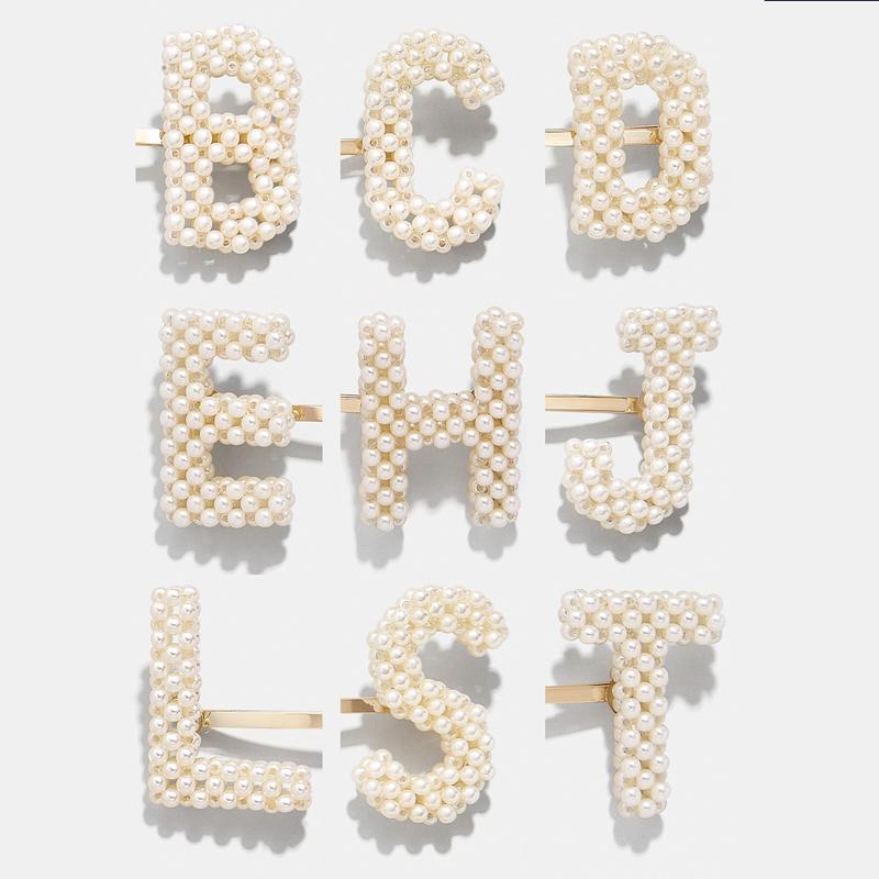 CHIAO 2021 Spring Summer Trendy Popular Braided Pearl Hair Clips Alphabet Pearls Hair Clip Barrettes
CHIAO 2021 Spring Summer Trendy Popular Braided Pearl Hair Clips Alphabet Pearls Hair Clip Barrettes