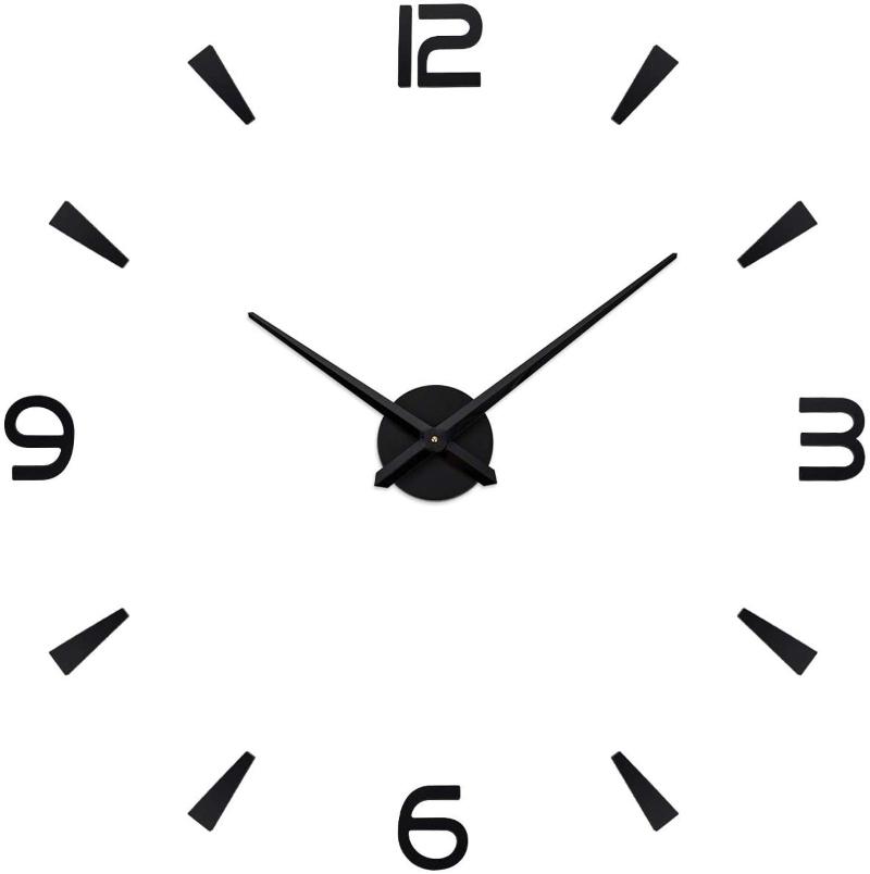 Large Wall Clock Quartz 3D DIY Kitchen Acrylic Mirror Stickers Oversize Wall Clock Modern Design Home Decor Watch
Large Wall Clock Quartz 3D DIY Kitchen Acrylic Mirror Stickers Oversize Wall Clock Modern Design Home Decor Watch