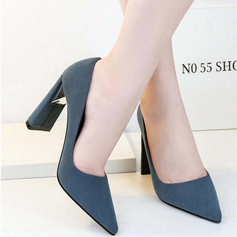 Woman Flock High Heels Women Fashion Wedding Pumps 2020 Women's Slip On Shallow Pointed Toe Ladies Casual Female Party Shoes #1Q96
Woman Flock High Heels Women Fashion Wedding Pumps 2020 Women's Slip On Shallow Pointed Toe Ladies Casual Female Party Shoes #1Q96