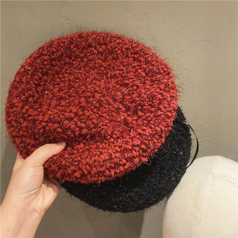 Korean Wine Red Beret Delicate Winter Soft Autumn Winter Red Painter French Pumpkin Hat Cute, Black
Korean Wine Red Beret Delicate Winter Soft Autumn Winter Red Painter French Pumpkin Hat Cute, Black