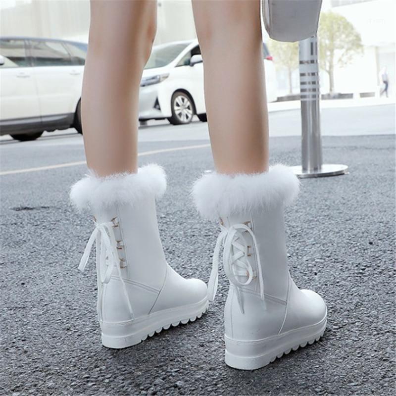 PXELENA Fur Faux Women Winter Warm Plush Snow Boots Non Slip Hidden Heels Platform Ankle Boots Lady Shoes Plus Size 34-431, Black
PXELENA Fur Faux Women Winter Warm Plush Snow Boots Non Slip Hidden Heels Platform Ankle Boots Lady Shoes Plus Size 34-431, Black