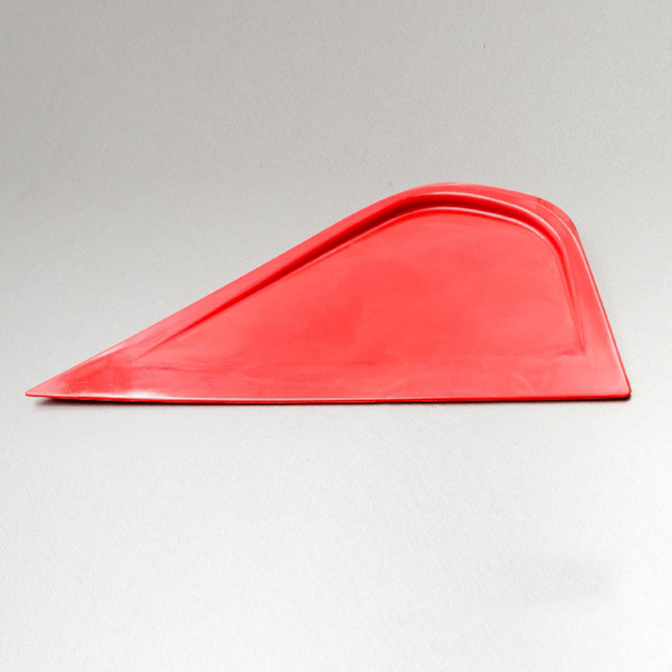 Little Foot Tint Squeegee, Soft Medium Hard 3 Hardness Card with Pointed Corner for Automotive Window Film Water Bubble Removal TM-171
