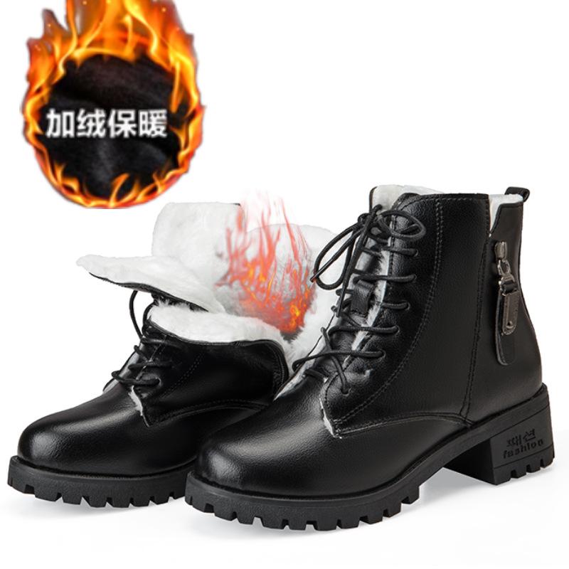Warm Plush Women Boots 2020 Autumn Winter Female Black Leather Women's Shoes Retro Lace Up Platform
Warm Plush Women Boots 2020 Autumn Winter Female Black Leather Women's Shoes Retro Lace Up Platform