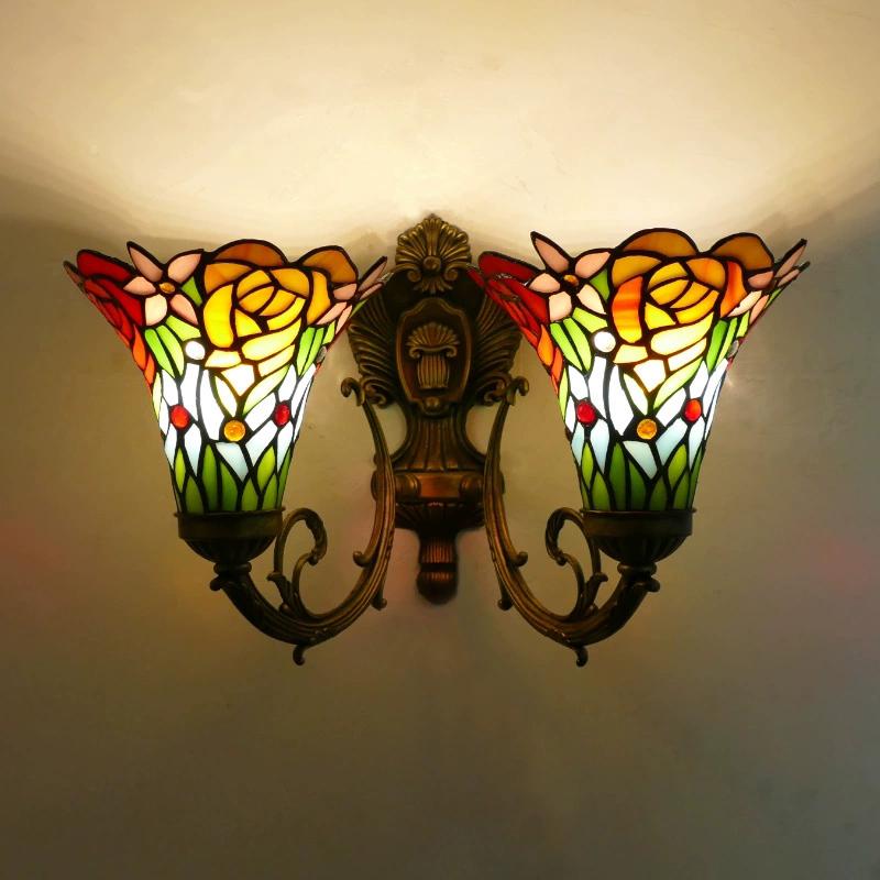 Tiffany Retro Wall Lamp Double Head Mirror Lighting European Style Parrot Crystal Bedside Aisle Balcony Wall Lamp
Tiffany Retro Wall Lamp Double Head Mirror Lighting European Style Parrot Crystal Bedside Aisle Balcony Wall Lamp