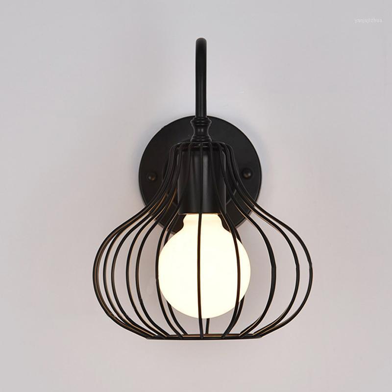 Loft American Vintage Industrial Wind Wall Lamp Personality Birdcage Style Wall Light Indoor Light Bedside Lamp Apartment Hotel1
Loft American Vintage Industrial Wind Wall Lamp Personality Birdcage Style Wall Light Indoor Light Bedside Lamp Apartment Hotel1