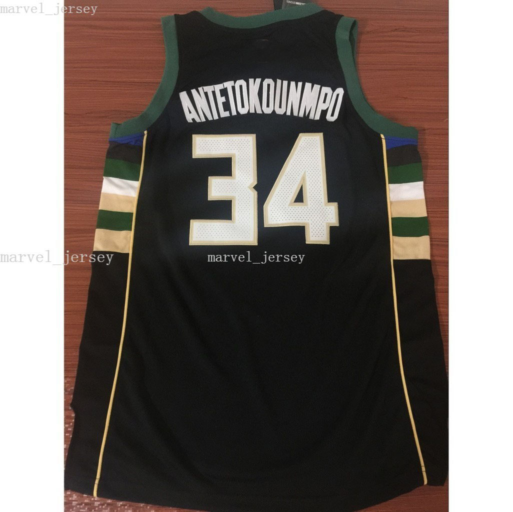 Stitched custom 2018 Giannis Antetokounmpo #34 basketball jerseys women youth mens XS-6XL NCAA, Black
Stitched custom 2018 Giannis Antetokounmpo #34 basketball jerseys women youth mens XS-6XL NCAA, Black