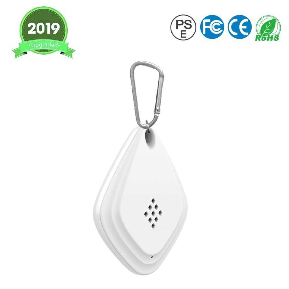 Portable USB Electronic Mosquito Repeller Keychain Ultrasonic Mosquito Killer Fly Insect Bug Spider Pest Repellent For Home Outdoor Camping