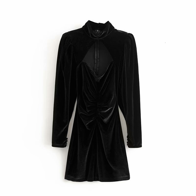 2021 New Elegante De Veludo Preto Moda Senhoras Oco Para Fora Vestidos Sexy Feminino Doce Bainha Mini Vestido Magro Menina Itjt, Black
2021 New Elegante De Veludo Preto Moda Senhoras Oco Para Fora Vestidos Sexy Feminino Doce Bainha Mini Vestido Magro Menina Itjt, Black