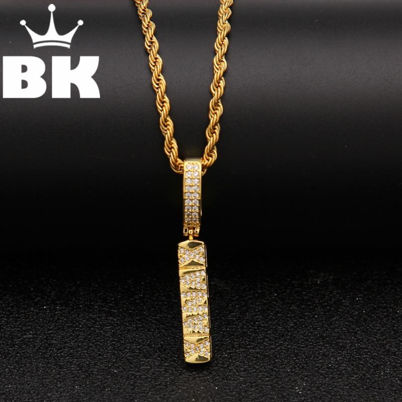 THE BLING KINGHip Hop Gold Color Iced Out Micro Paved CZ Stone small Necklace & Pendants Charm For Men Women Jew
THE BLING KINGHip Hop Gold Color Iced Out Micro Paved CZ Stone small Necklace & Pendants Charm For Men Women Jew