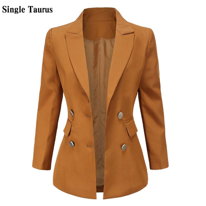 2020 Spring Fall Female Blazers Long Sleeve Loose Casual Ropa Para Mujer Woman Jacket Office Lady Double Breasted Womens Jackets, Black
2020 Spring Fall Female Blazers Long Sleeve Loose Casual Ropa Para Mujer Woman Jacket Office Lady Double Breasted Womens Jackets, Black