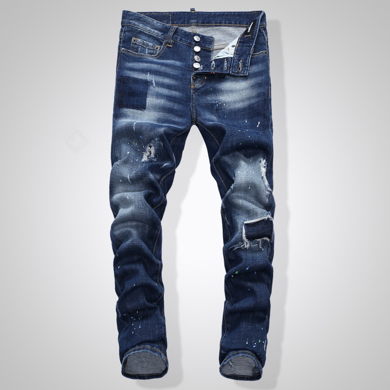 Hot Rock Men Jeans Pants Skinny Distress Jeans Denim Trousers Slim Fit Designn Moto Knee Holes Pants Hip Hop Streetwear Knee Broken Holes-24, Packing bag
Hot Rock Men Jeans Pants Skinny Distress Jeans Denim Trousers Slim Fit Designn Moto Knee Holes Pants Hip Hop Streetwear Knee Broken Holes-24, Packing bag