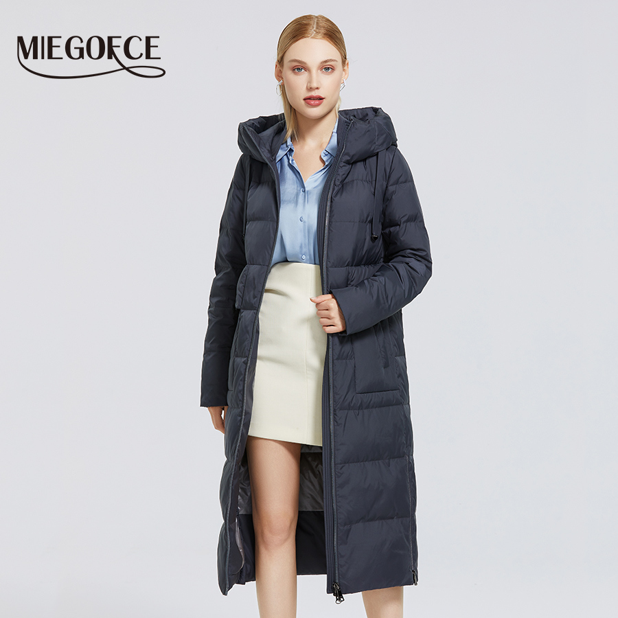 MIEGOFCE New Women's Winter Collection Coat Women Jacket And Parka Simple Warm Winter Clothes Fashion Windproof Jacket 200928