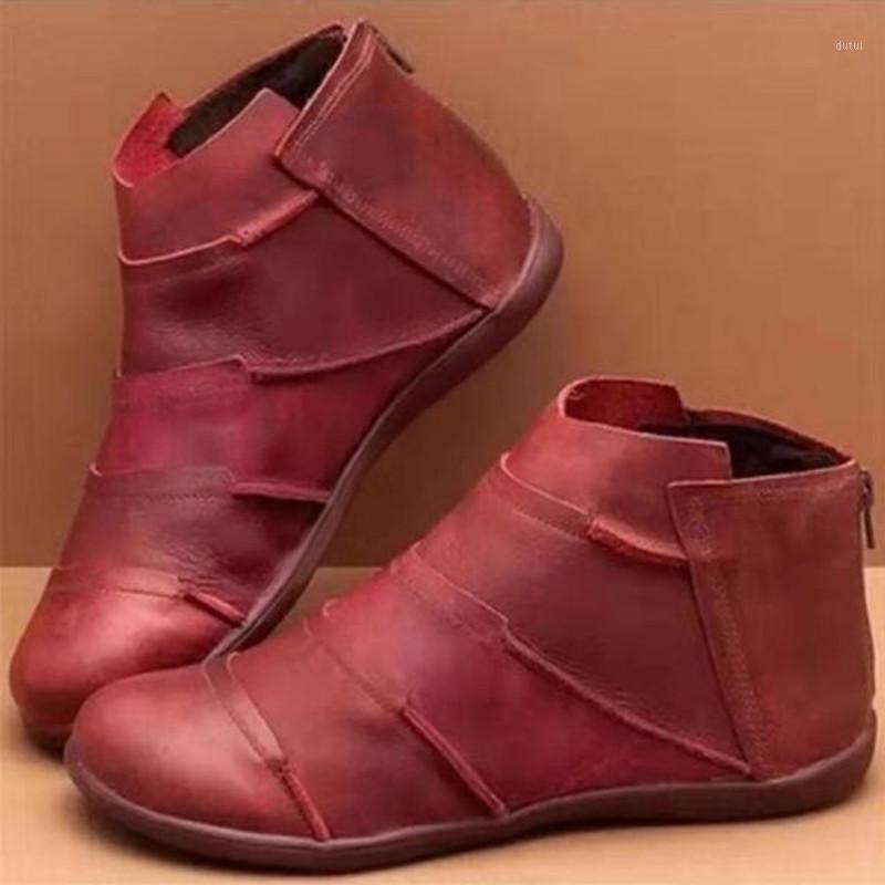 High Quality NEW Women's Leather Ankle Boots Women's Autumn and Winter British Style Retro Punk Boots Flat Bottomed Women Shoes1
High Quality NEW Women's Leather Ankle Boots Women's Autumn and Winter British Style Retro Punk Boots Flat Bottomed Women Shoes1