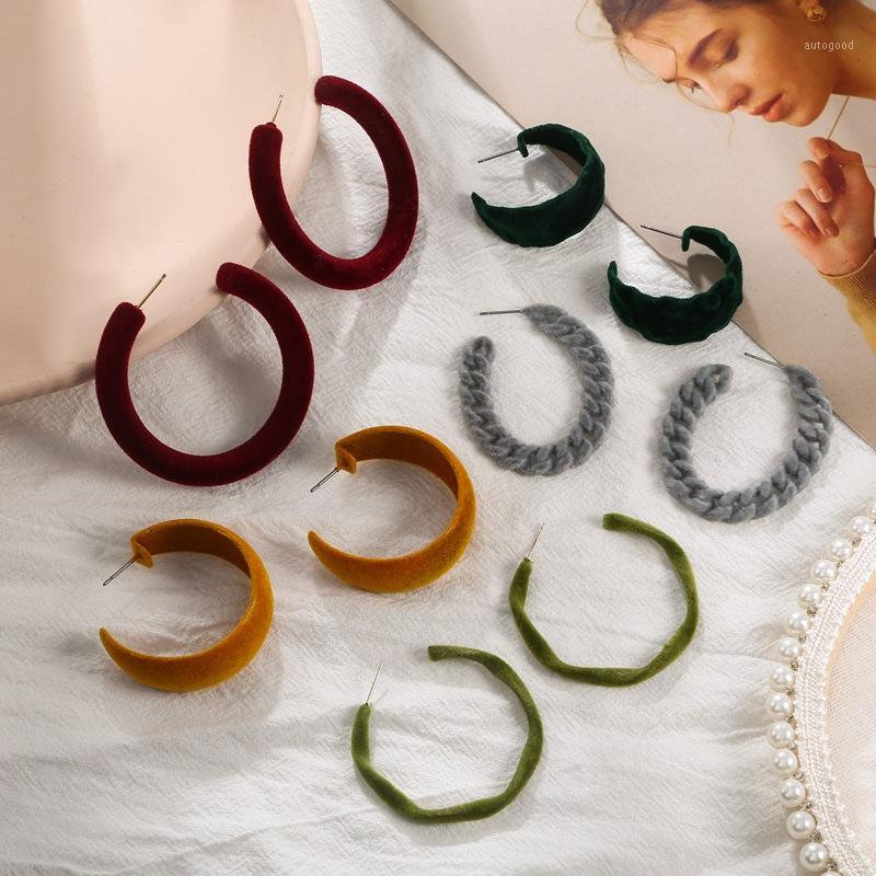 Hoop & Huggie Match-Right 2021 Fashion Flannel Oversize Earrings For Women Korean Big Round Geometric Circle Statement Brincos SP10141
Hoop & Huggie Match-Right 2021 Fashion Flannel Oversize Earrings For Women Korean Big Round Geometric Circle Statement Brincos SP10141
