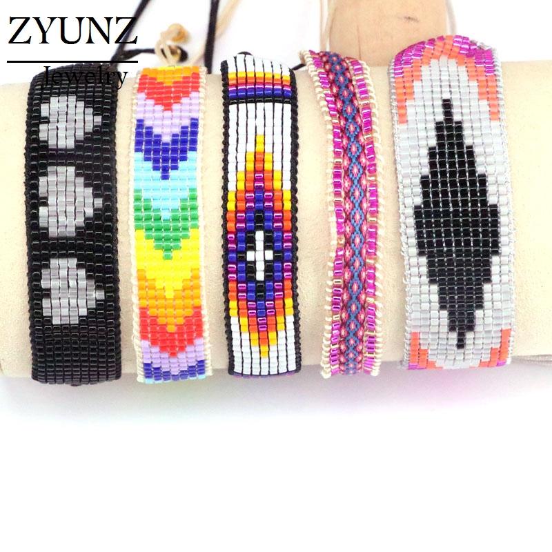 5PCS, Boho Bracelet 2020 Miyuki Pulseras Arrow/Eye/ Heart Pattern Jewellery Handmade Woven Bracelets Women Jewelry
5PCS, Boho Bracelet 2020 Miyuki Pulseras Arrow/Eye/ Heart Pattern Jewellery Handmade Woven Bracelets Women Jewelry