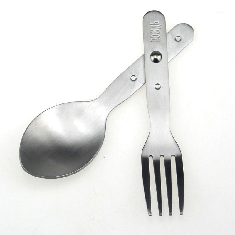 Wholesale-German Army Fork Spoon Eating Utensil Repro Stainless Steel fork and spoon Hiking Camping Outdoor Tableware1
Wholesale-German Army Fork Spoon Eating Utensil Repro Stainless Steel fork and spoon Hiking Camping Outdoor Tableware1