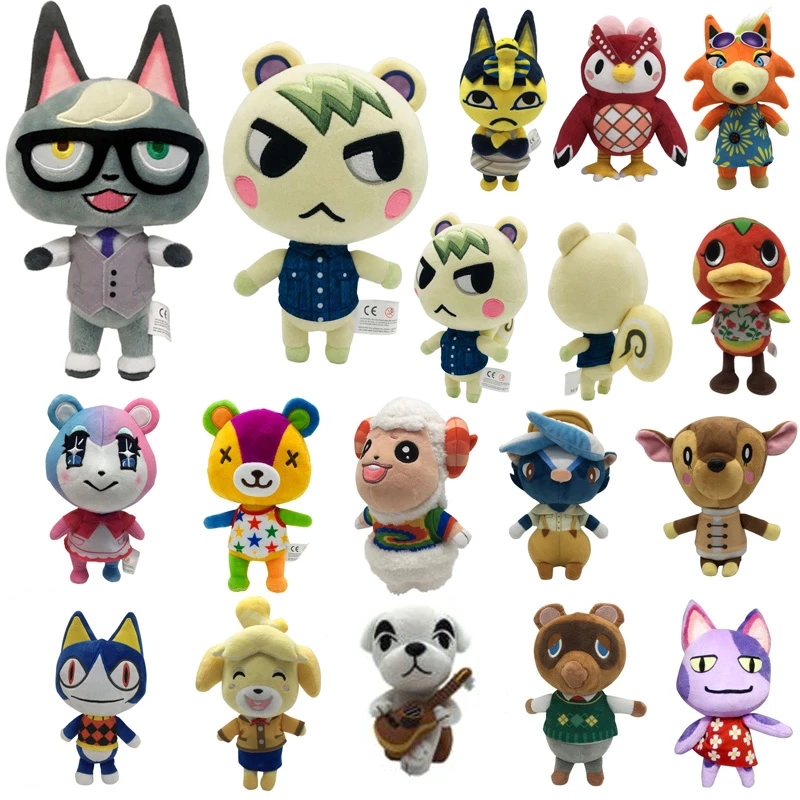 Cute Animal Crossing Plush Toys Cartoon Stuffed Doll New Horizons Game For Child Baby Birthday Gift, 16
Cute Animal Crossing Plush Toys Cartoon Stuffed Doll New Horizons Game For Child Baby Birthday Gift, 16