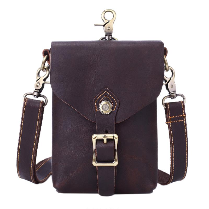 MISFITS Men's Shoulder Messenger Bag Multi-Kinetic Mobile Wallet Top Leather Retro Pocket Bag, Brown
MISFITS Men's Shoulder Messenger Bag Multi-Kinetic Mobile Wallet Top Leather Retro Pocket Bag, Brown