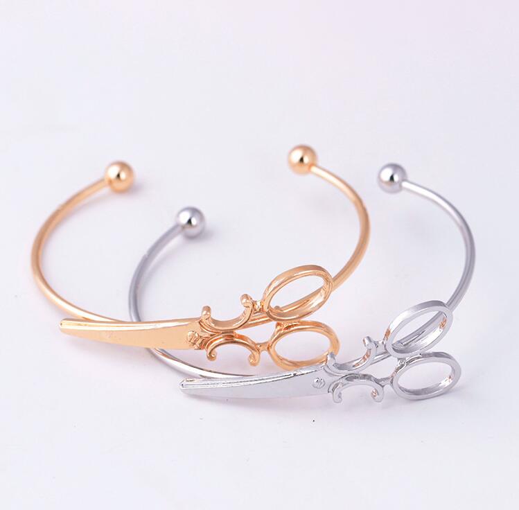 Scissors Bracelet Bangle For Women Hollow Shears Bracelets & Bangles Adjustable Bracelets Hip Hop Party Gifts Gold Silver Plated ps2381, Black
Scissors Bracelet Bangle For Women Hollow Shears Bracelets & Bangles Adjustable Bracelets Hip Hop Party Gifts Gold Silver Plated ps2381, Black