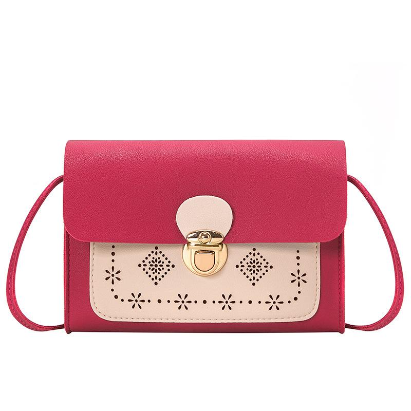 Fashion Hollow Contrast Single Shoulder Personality Mobile Phone Mini Messenger Buckle Crossbody Bags For Women Bolsa Feminina, Black
Fashion Hollow Contrast Single Shoulder Personality Mobile Phone Mini Messenger Buckle Crossbody Bags For Women Bolsa Feminina, Black