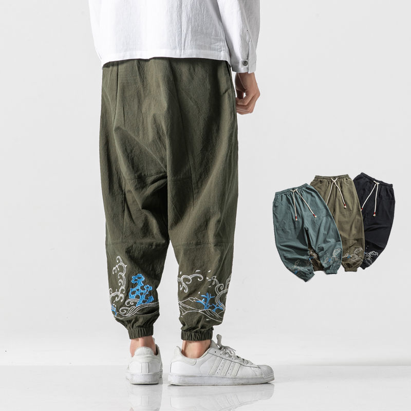 2021 Men's Oversize Vintage Spring Summer New Embroidery Casual Trousers Man Chinese Style Fashion Streetwear Pants P29y, Armygreen
2021 Men's Oversize Vintage Spring Summer New Embroidery Casual Trousers Man Chinese Style Fashion Streetwear Pants P29y, Armygreen