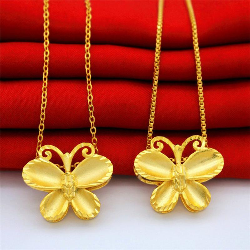 Fine Metallic 24K Gold Gold Chain Butterfly Pendant Necklace Butterfly Pendant Women Ladies Necklace Jewelry for Women Gifts
Fine Metallic 24K Gold Gold Chain Butterfly Pendant Necklace Butterfly Pendant Women Ladies Necklace Jewelry for Women Gifts