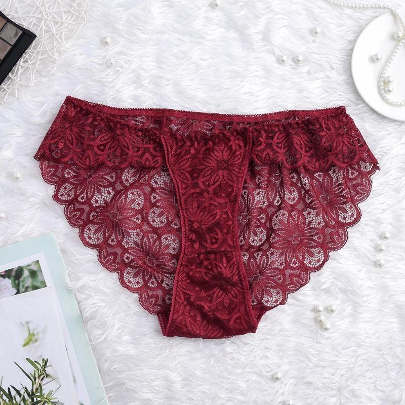 Women Underpants Sexy Thong G-String Lace Lingerie Panties Brief Underpant Sleepwear Summer Underpant ropa interior mujer, Wine
Women Underpants Sexy Thong G-String Lace Lingerie Panties Brief Underpant Sleepwear Summer Underpant ropa interior mujer, Wine