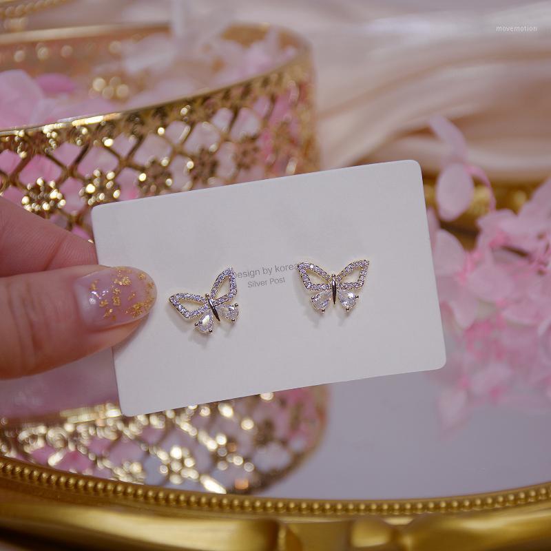 Shiny Side Fashion Brand Jewelry Pierced Zirconia Butterfly Stud Earrings For Women New Style Crystal Earring1
Shiny Side Fashion Brand Jewelry Pierced Zirconia Butterfly Stud Earrings For Women New Style Crystal Earring1