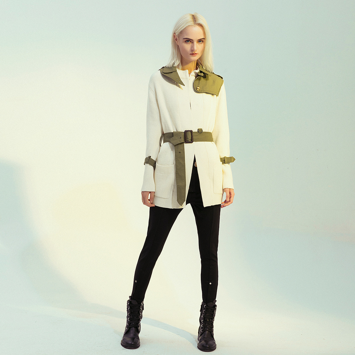 New 2021 Spring Cardigans Women Shredded Women' Trench Belt Thin Knitted Designer Outerwear Long Sleeve Sweaters Jackets Kqgn, Picture color
New 2021 Spring Cardigans Women Shredded Women' Trench Belt Thin Knitted Designer Outerwear Long Sleeve Sweaters Jackets Kqgn, Picture color