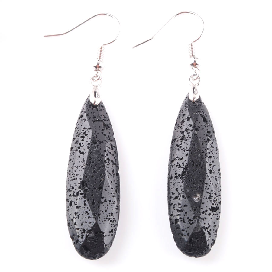 WOJIAER Black Volcano Dangle Hook Earrings Reiki Natural Gem Stone Beads Drop Earring Vintage Faceted Polygon for Female Jewelry R3199
WOJIAER Black Volcano Dangle Hook Earrings Reiki Natural Gem Stone Beads Drop Earring Vintage Faceted Polygon for Female Jewelry R3199