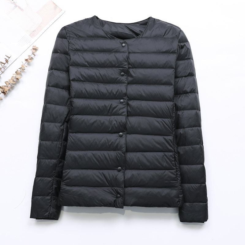 Down Autumn Jacket Women Short Jackets Plus Ultra Light Warm Winter Slim Coat Female Windbreaker Casual Tops 201017