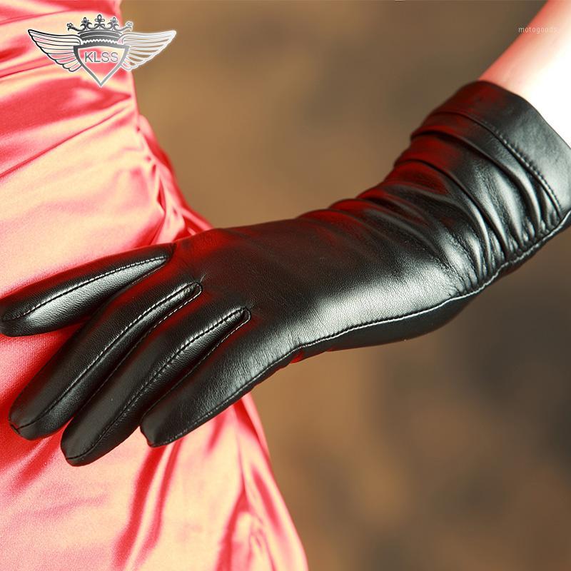 KLSS 2020 Brand Genuine Leather Women Gloves Top Quality Goatskin Gloves Fashion Trend Elegant Lady Sheepskin Glove 9021
KLSS 2020 Brand Genuine Leather Women Gloves Top Quality Goatskin Gloves Fashion Trend Elegant Lady Sheepskin Glove 9021