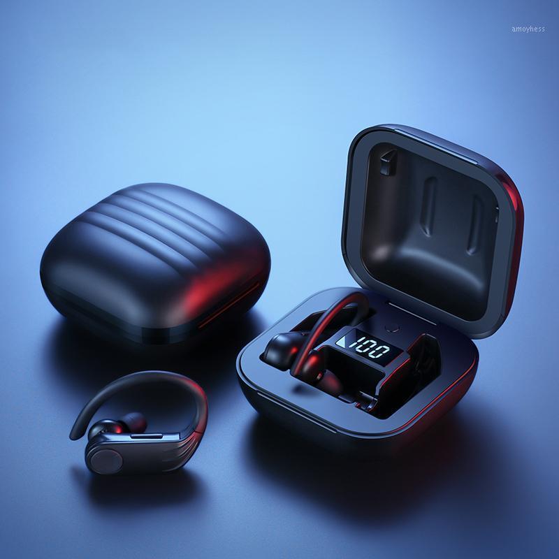 Kowkaka Bluetooth 5.0 Earphone Wireless Headphones Stereo LED Display Earbuds Earphones Handsfree Sport Headset For Mobile Phone1, Black
Kowkaka Bluetooth 5.0 Earphone Wireless Headphones Stereo LED Display Earbuds Earphones Handsfree Sport Headset For Mobile Phone1, Black