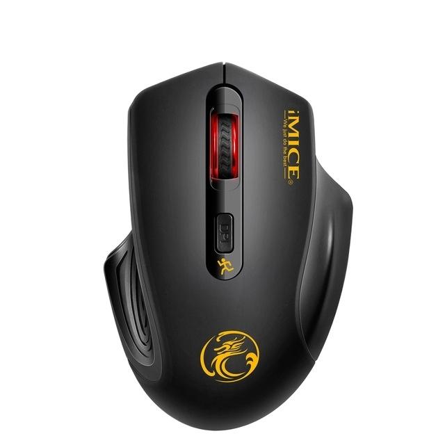 iMice E1800 Wireless Mobile Mouse Computer Laptop 2.4ghz Optical Mouse With Dpi Key Gaming Rgb Ergonomic Bluetooth
iMice E1800 Wireless Mobile Mouse Computer Laptop 2.4ghz Optical Mouse With Dpi Key Gaming Rgb Ergonomic Bluetooth