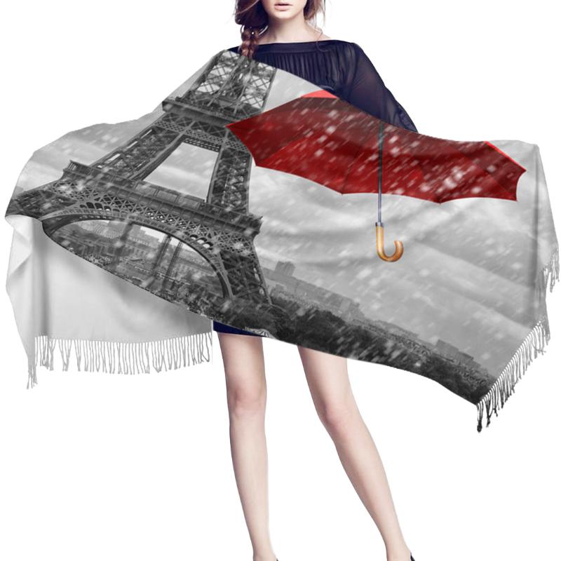Women Cashmere Scarf Autumn Winter Hijab Wrap Paris Red Tower Umbrella Printed Shawls Headband Summer Ladies Scarves
Women Cashmere Scarf Autumn Winter Hijab Wrap Paris Red Tower Umbrella Printed Shawls Headband Summer Ladies Scarves