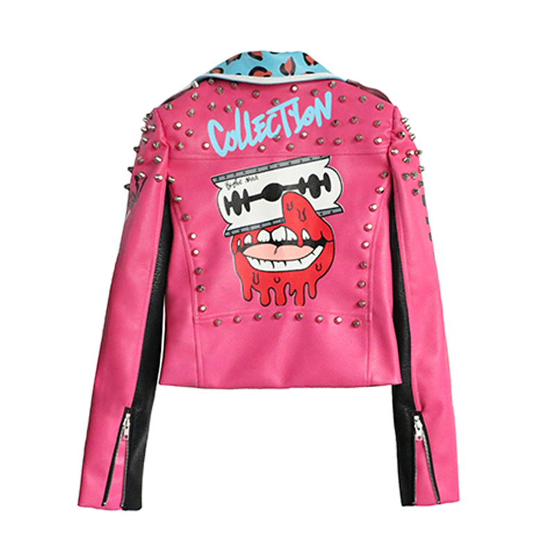 LORDXX Leather Jacket Women Streetwear Club Punk Autumn Fashion Cropped Jacket With Belt Multicolor Motorcycle Coats 201017