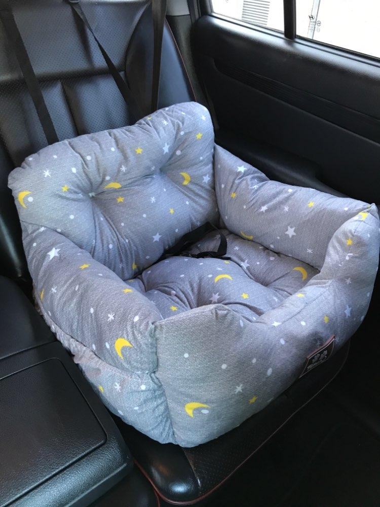 Dog Car Seats Bed for Small Medium Dogs Travel Front Back Seat Indoor Use Pet Car Carrier Bed Cover Removable