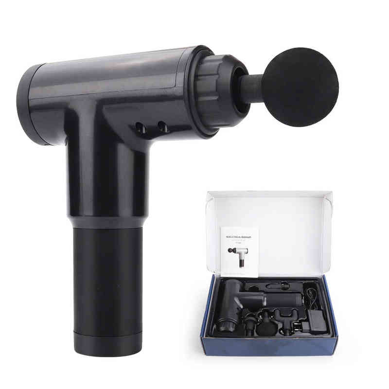Massage Gun Professional Deep Muscle Massager Pain Relief Body Relaxation Fitness Masajeador Electrico Masage 220104