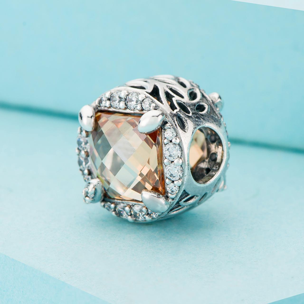 100% 925 Sterling Silver Radiant Grains of Energy Charm Bead Fits European Jewelry Charm Bracelets
100% 925 Sterling Silver Radiant Grains of Energy Charm Bead Fits European Jewelry Charm Bracelets