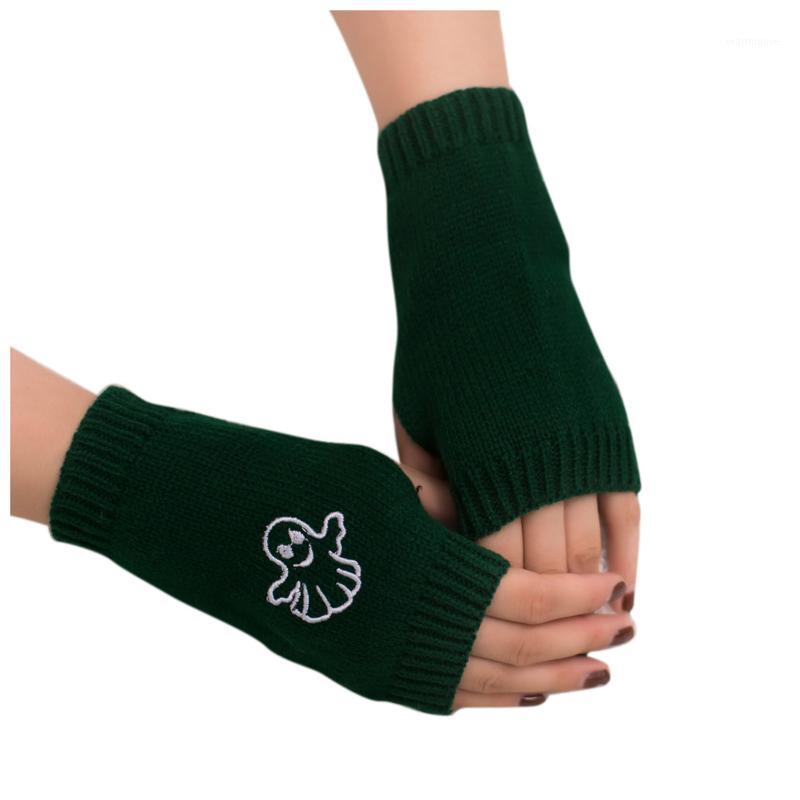 Winter Fashion Women Girl Knitted Embroidery Ghost Print Arm Fingerless Keep Warm Gloves Outdoor Soft Warm Mitten Gifts1
Winter Fashion Women Girl Knitted Embroidery Ghost Print Arm Fingerless Keep Warm Gloves Outdoor Soft Warm Mitten Gifts1