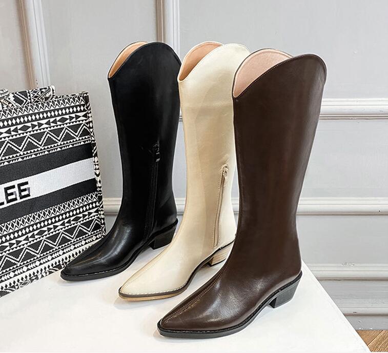 shop owner recommended new products women's boots 2020 autumn and winter new long-tube high-tube thick mid-high heel knight boots, Black
shop owner recommended new products women's boots 2020 autumn and winter new long-tube high-tube thick mid-high heel knight boots, Black