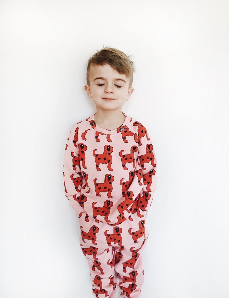 Kids Clothing Set Hugo Loves Tiki Sweatshirts Cottons Nap Baby Boys Long Sleeved T-shirts Pants Cartoon Autumn Girls ClothesX1019
