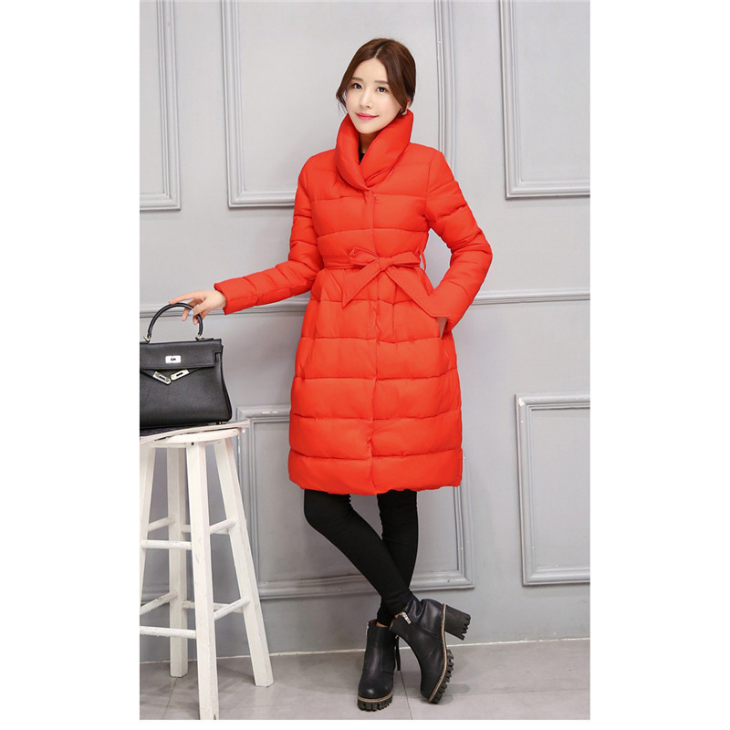 Fashion women parka coat Purple gray orange plus size tops jacket autumn winter new korean plus thick warmth clothing LR598 201019
