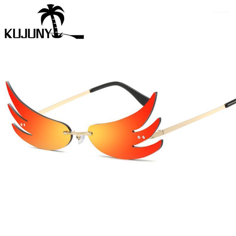 KUJUNY 2020 New Arrival Flame SunglassesWomen Brand Designer Unique Sun Glasses Ladies Rimless Eyewears Party Funny Eyeglasses1
KUJUNY 2020 New Arrival Flame SunglassesWomen Brand Designer Unique Sun Glasses Ladies Rimless Eyewears Party Funny Eyeglasses1