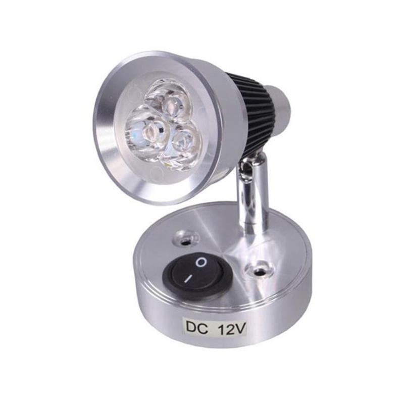 Aluminum 3W 3000K Warm White Interior Lights For Boats DC12V Flexible Wall Mount Reading Chart Light for Rv, Caravan,Yacht
Aluminum 3W 3000K Warm White Interior Lights For Boats DC12V Flexible Wall Mount Reading Chart Light for Rv, Caravan,Yacht