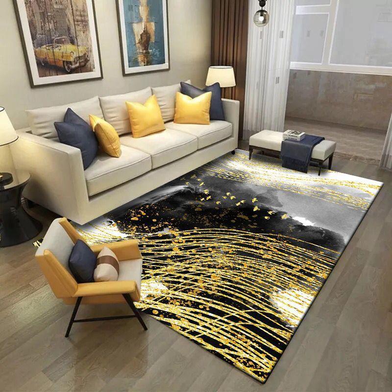 Modern Golden Striped Abstract Bird Carpet Geometric Bedroom Area Rugs Living Room Parlor Tapete Decorative Non-Slip Floor Mats, Carpet2
Modern Golden Striped Abstract Bird Carpet Geometric Bedroom Area Rugs Living Room Parlor Tapete Decorative Non-Slip Floor Mats, Carpet2