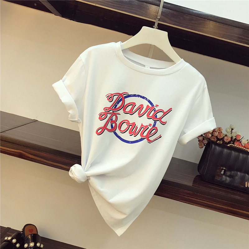 High Quality Runway Style Women Two Piece Sets Letter Print Short Tshirt Tops and Singlebreasted Striped Print Mid Skirt Sets