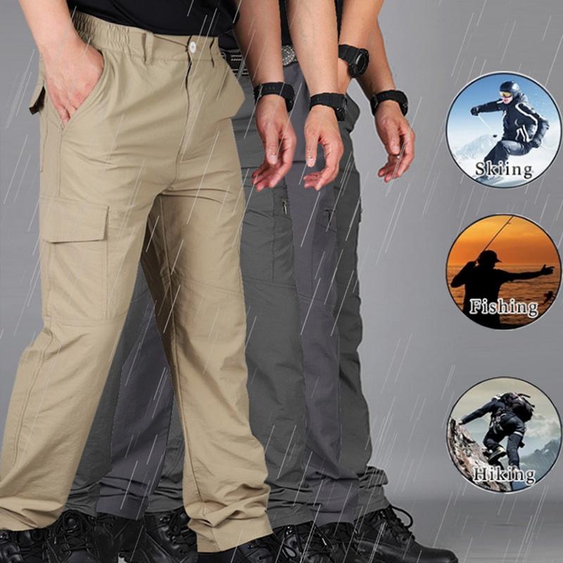 Men Cargo Pant Men Multi-Pocket Overall Male Combat Trousers Tooling Pants Army Green Cargo Pants Size S-4XL